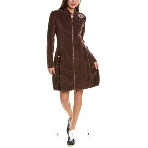 XCVI Chapman Jacket Dress Brown | Size L